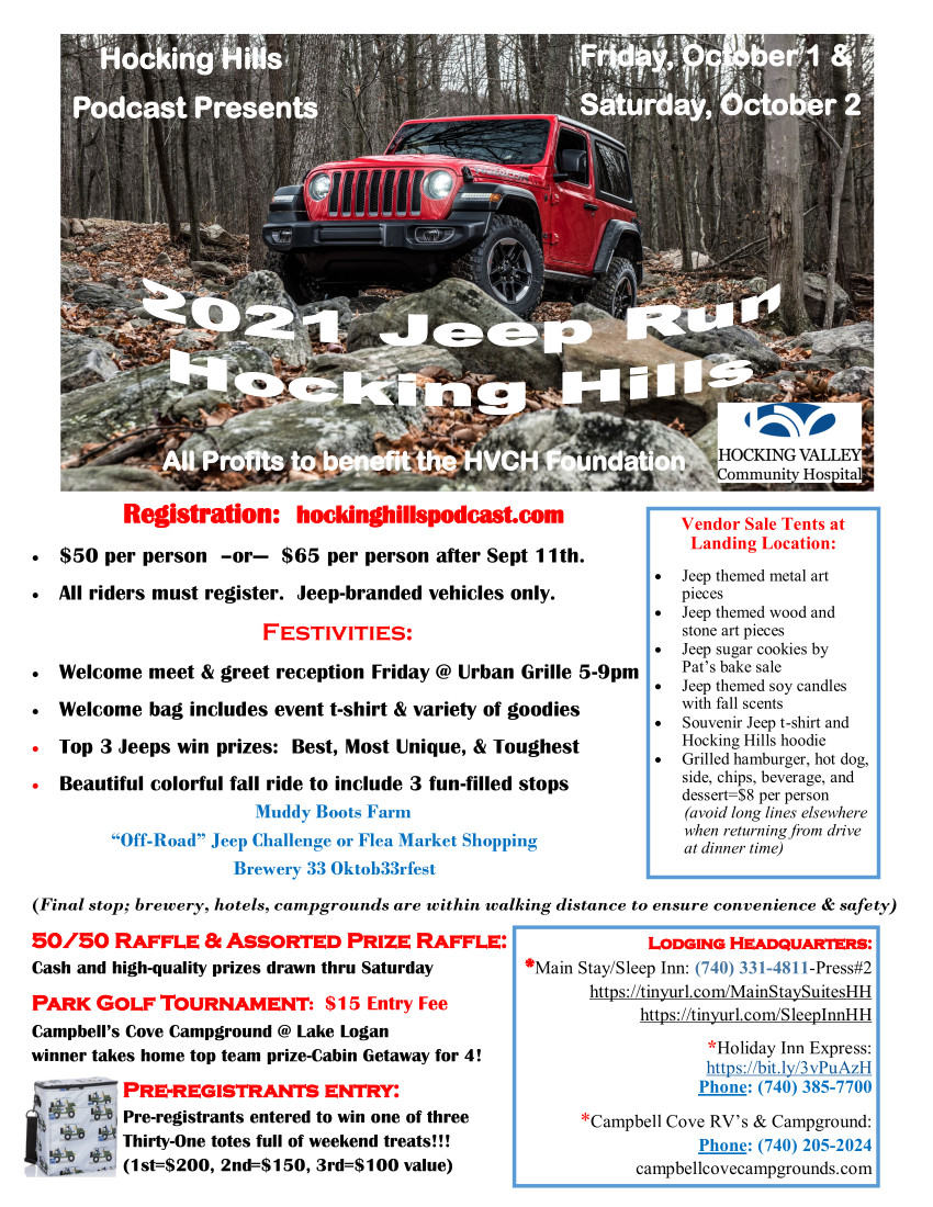 Hocking Hills Annual Jeep Run