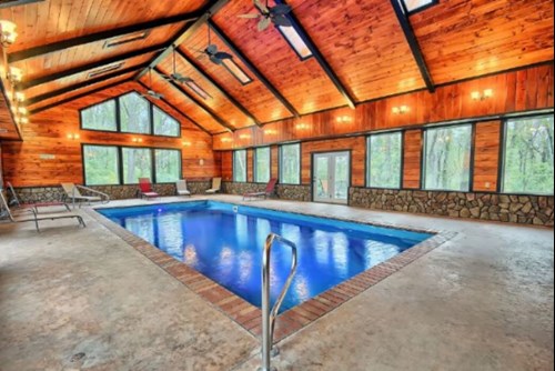 Four Luxurious Lodges In Hocking Hills With Heated Indoor Pools