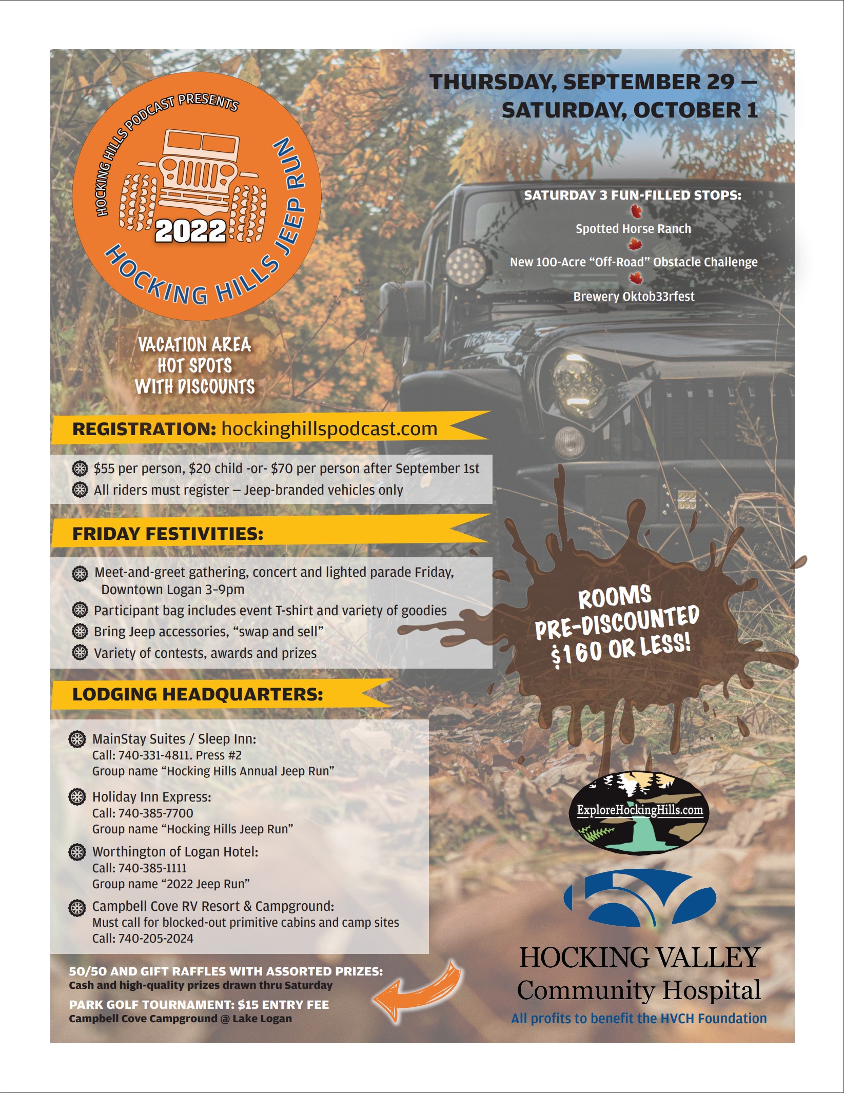 Hocking Hills Annual Jeep Run