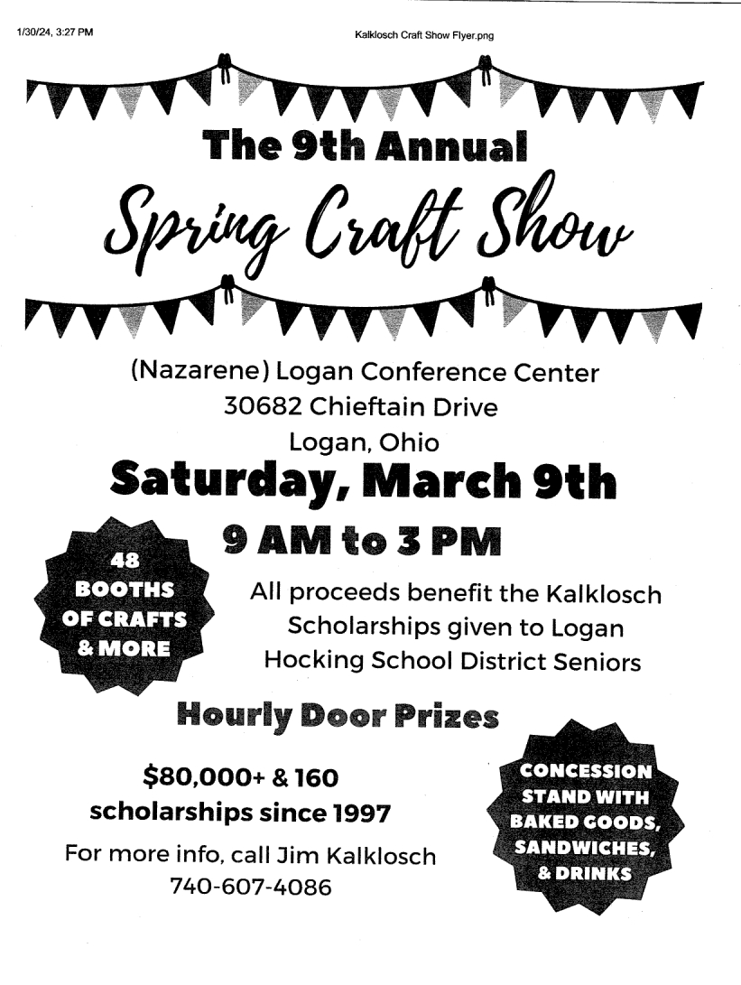 9th Annual Spring Craft Show and More