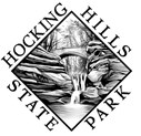 hocking hills state park diamond logo